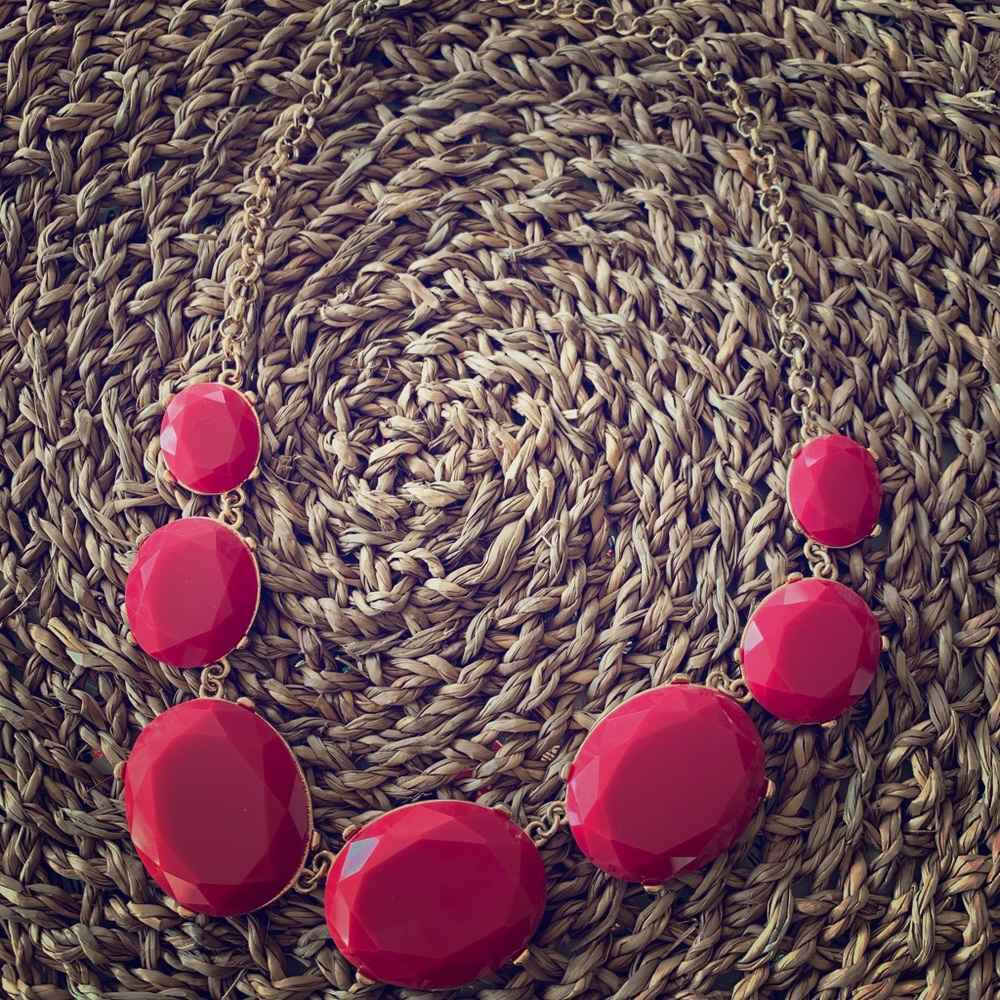 Pink Statement Necklace